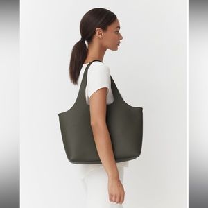 Cuyana Dark Olive System Tote